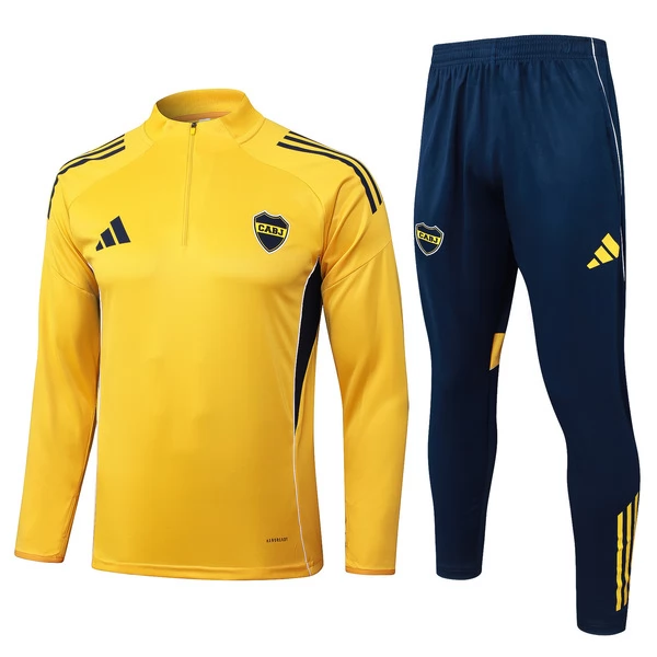 Komplet Bluza Treningowa Boca Juniors 2025-26 - 1-4 Zip Żółty Komplet Bluza Treningowa Boca Juniors 2025-26 - 1-4 Zip Żółty