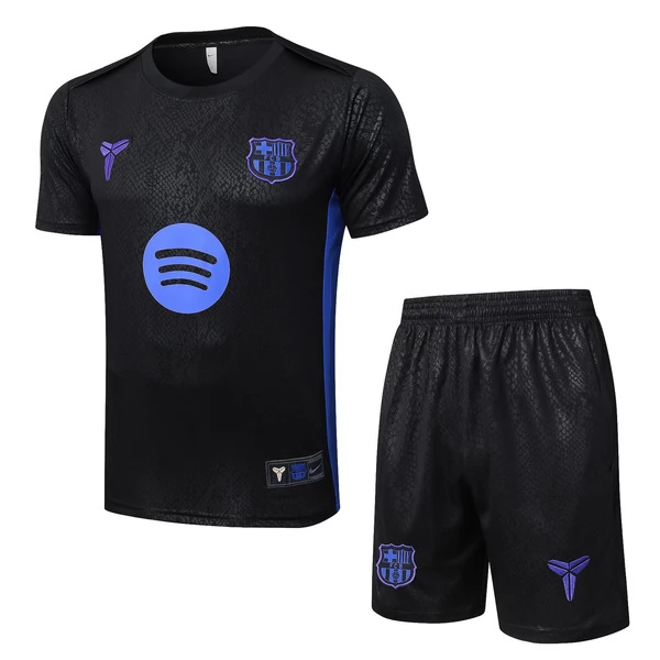 Komplet Koszulka Treningowa FC Barcelona 2025-26 - Shorts Czarny Komplet Koszulka Treningowa FC Barcelona 2025-26 - Shorts Czarny