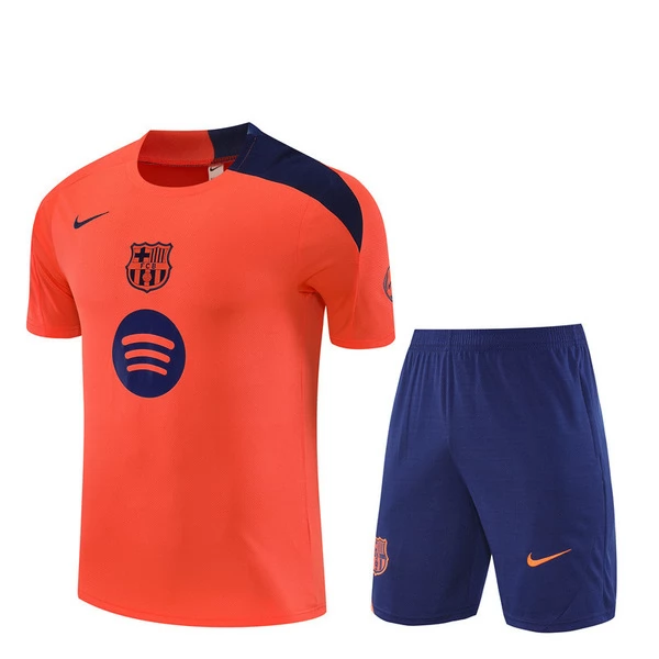 Komplet Koszulka Treningowa FC Barcelona 2025-26 - Shorts Pomarańczowy Komplet Koszulka Treningowa FC Barcelona 2025-26 - Shorts Pomarańczowy