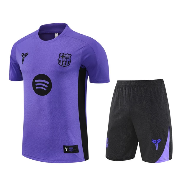 Komplet Koszulka Treningowa FC Barcelona 2025-26 - Shorts Purpurowy Komplet Koszulka Treningowa FC Barcelona 2025-26 - Shorts Purpurowy