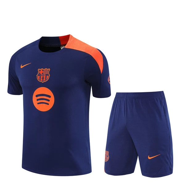 Komplet Koszulka Treningowa FC Barcelona Dziecięca 2025-26 - Shorts Niebieski Komplet Koszulka Treningowa FC Barcelona Dziecięca 2025-26 - Shorts Niebieski