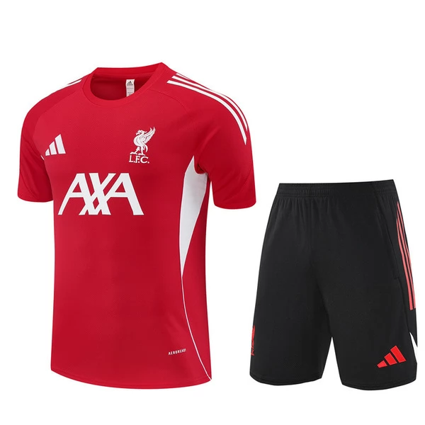 Komplet Koszulka Treningowa Liverpool 2025-26 - Shorts Czerwony Komplet Koszulka Treningowa Liverpool 2025-26 - Shorts Czerwony