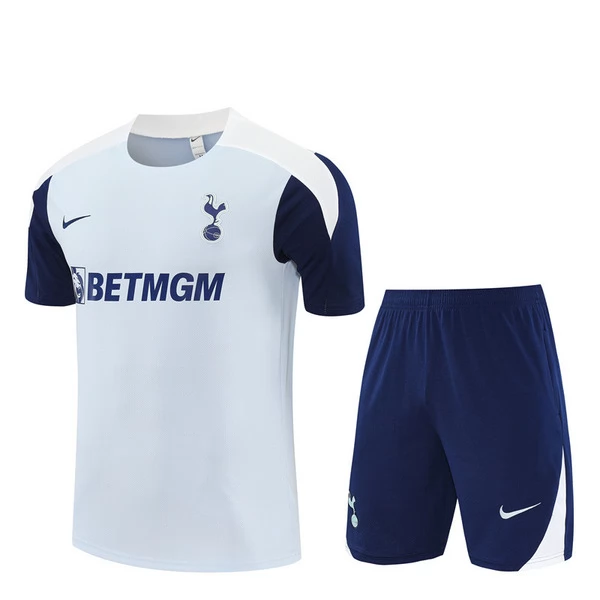 Komplet Koszulka Treningowa Tottenham Hotspur Dziecięca 2025-26 - Shorts Szary Komplet Koszulka Treningowa Tottenham Hotspur Dziecięca 2025-26 - Shorts Szary