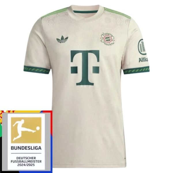 Koszulka Bayern Monachium Domowy Komplet Oktoberfest Bundesliga Champions Patch 2025-2026 Koszulka Bayern Monachium Domowy Komplet Oktoberfest Bundesliga Champions Patch 2025-2026
