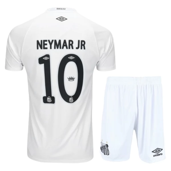 Koszulka Santos FC Neymar Jr 10 Dziecięca Domowy Komplet 2025-2026 Koszulka Santos FC Neymar Jr 10 Dziecięca Domowy Komplet 2025-2026